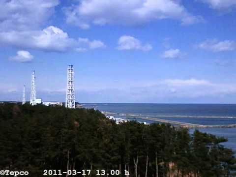 Youtube: Webcam displays Fukushima Incident March 10th to 25th
