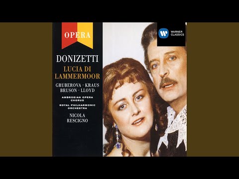 Youtube: Lucia di Lammermoor, Act 3 Scene 6: "Spargi d'amaro pianto" (Lucia, Raimondo, Alisa, Enrico,...