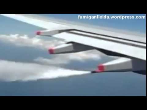 Youtube: Chemtrail from the wing - ריסוס מהכנף
