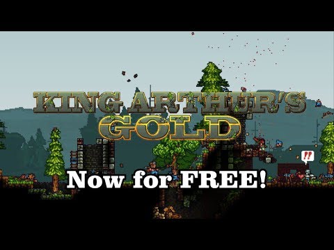 Youtube: King Arthur's Gold - Multiplayer Build n' Kill - now FREE!