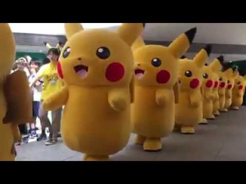 Youtube: Pikachu dance (In Japan)