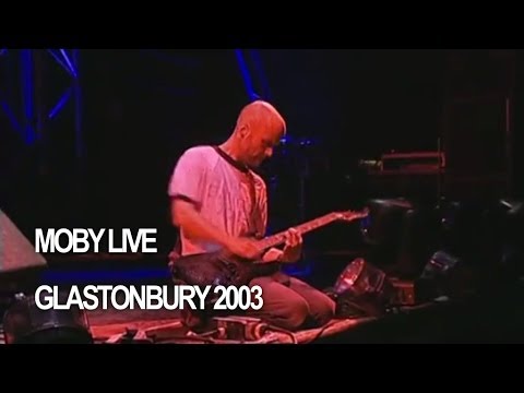Youtube: Moby 'Porcelain' Live at Glastonbury