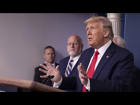 Youtube: Trump and coronavirus task force brief from White House | NBC News (Live Stream Recording)