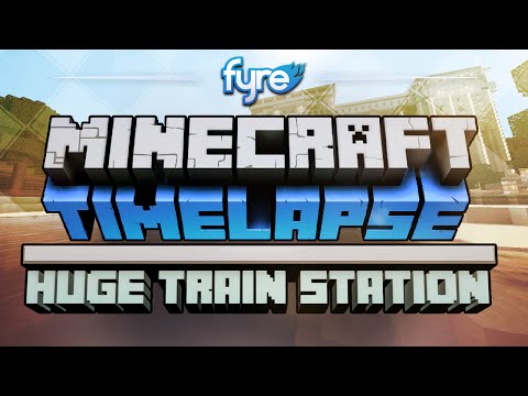 Youtube: Minecraft Timelapse - Huge Train Station