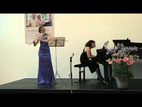 Youtube: Denisov Sonata for flute and piano, Irina Stachinskaya