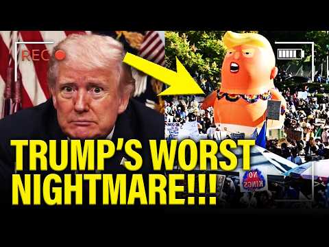 Youtube: Trump gets RUDE AWAKENING by SIZE OF NO KINGS PROTEST!!!