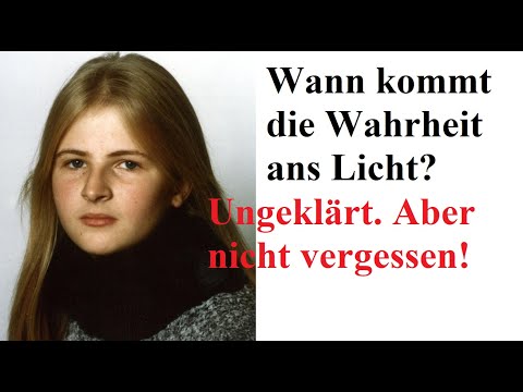Youtube: Als 14-jährige VERSCHWUNDEN!. Seit 22 Jahren schmerzlich VERMISST! | Anita Richter