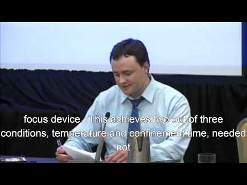 Youtube: LPP FocusFusion @ President's Council of Advisors on Science and Technology (PCAST)