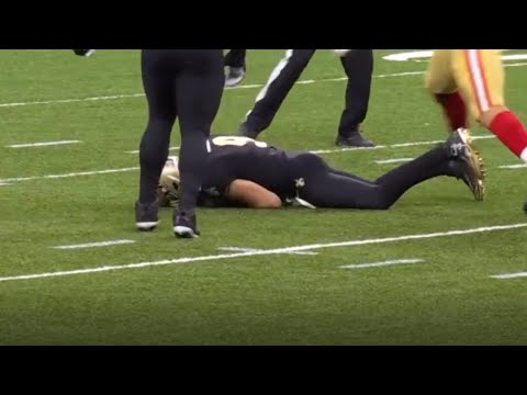 Youtube: Drew Brees Broken Ribs & Collapsed Lung Injury | Full Sequence | NFL Week 10