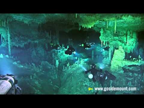 Youtube: First ever cave diving flash mob