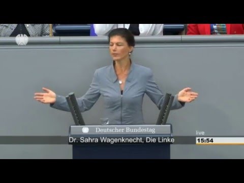 Youtube: Sahra Wagenknecht, DIE LINKE: TTIP bedeutet nicht Freihandel, sondern Sonderrechte für Konzerne