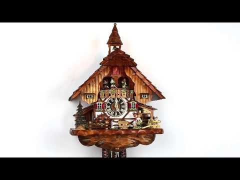 Youtube: Kuckucksuhr Schwarzwaldhaus | Cuckoo Clock Black Forest House | #62795