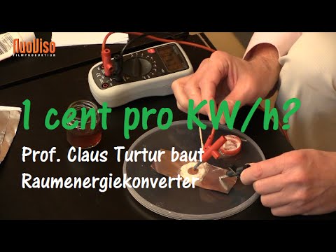 Youtube: 1 Cent pro kWh? - Prof. Claus Turtur zeigt wie es geht