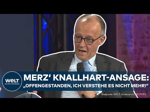 Youtube: KANZLER MERZ: "Ich verstehe es nicht mehr" - Knallhartansage von Merz zu Israels Gaza-Offensive