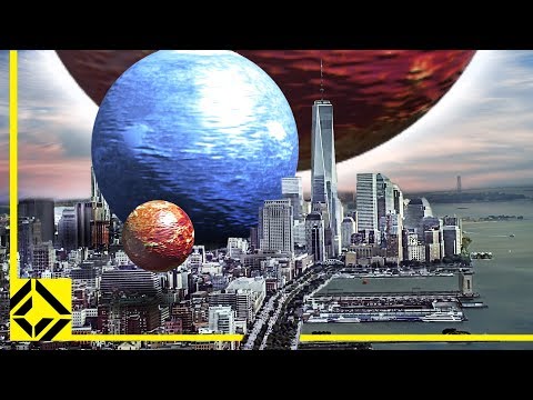 Youtube: VFX Artist Reveals the True Scale of the Universe