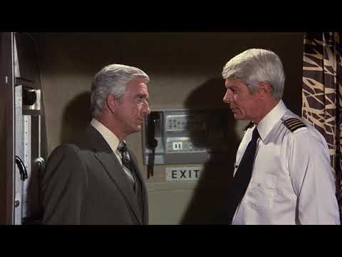 Youtube: My favorite scene from the movie Airplane! - Leslie Nielsen and Peter Graves
