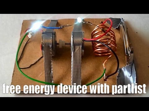 Youtube: Free energy generator, easy to build, 100% free design