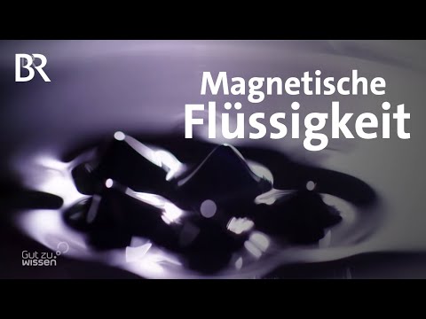 Youtube: Magnetfeld sichtbar machen mit spezieller Flüssigkeit | Philip probiert's | BR
