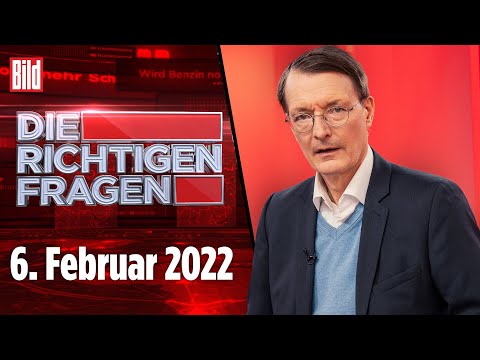 Youtube: 🔴 Wann bekommen wir unser normales Leben zurück, Herr Lauterbach? | Die richtigen Fragen