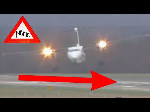 Youtube: Breathtaking storm landing with up to 110 km/h side wind / cross wind at Düsseldorf DUS Airport