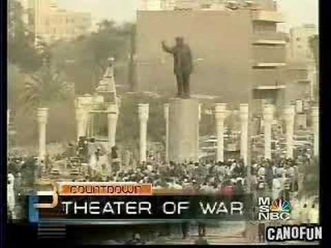Youtube: Fake Toppling of Saddam's Statue in 2003