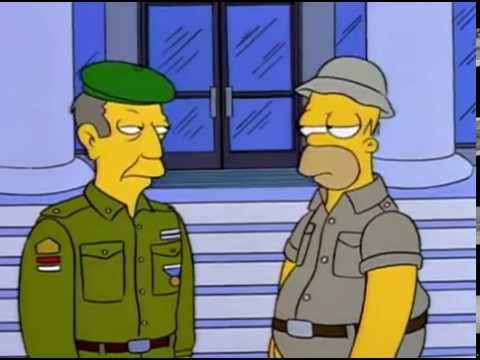 Youtube: Simpsons - Weil er ein Einbrecher ist