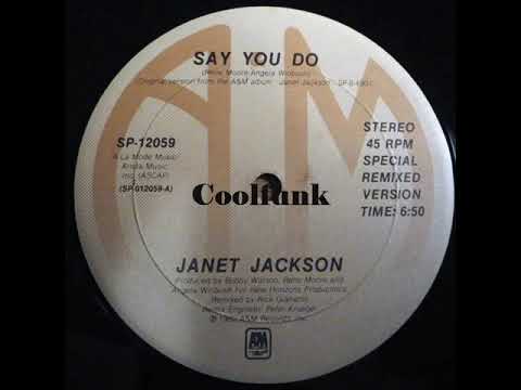 Youtube: Janet Jackson - Say You Do (12" Special Remix 1982)