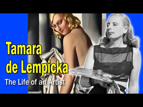Youtube: Tamara de Lempicka: The Trailblazing Female Artist of Art Deco Eroticism - Art History School