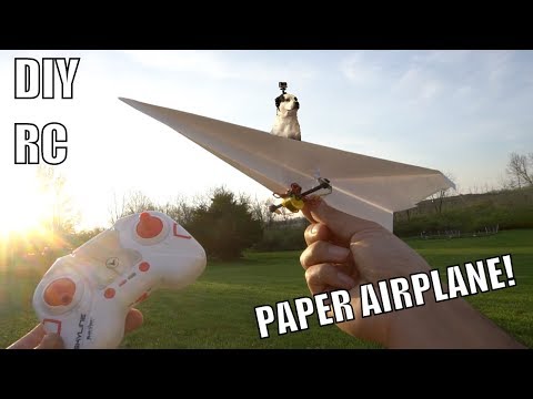 Youtube: RC Paper Airplane How to Make