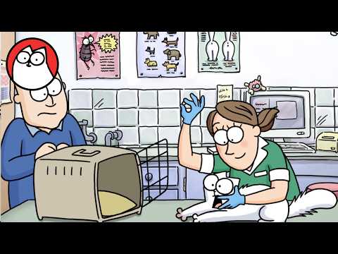 Youtube: Off to the Vet (Full Film in COLOUR) I A Simon’s Cat SPECIAL