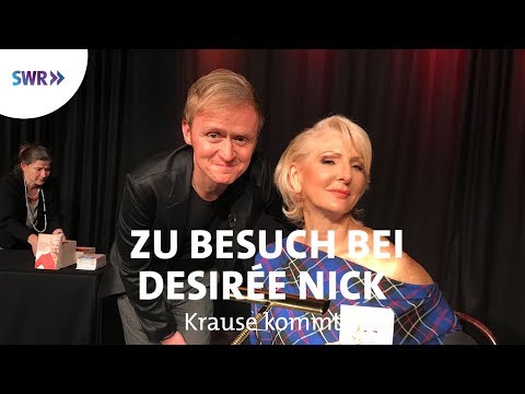 Youtube: Zu Besuch bei Desirée Nick | SWR Krause kommt