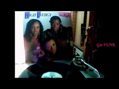 Youtube: HIGH INERGY - wanna be your lady - 1982