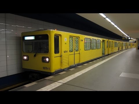 Youtube: U-Bahn Berlin - U2 Bauarbeiten Spezial Januar 2012