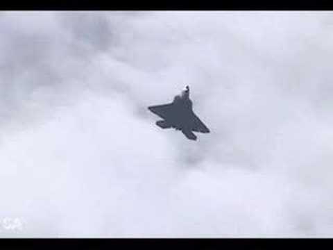 Youtube: F-22 Supermanouverability
