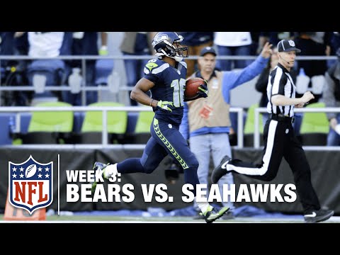 Youtube: Tyler Lockett Explodes for a 105-Yard TD Return! | Bears vs. Seahawks | NFL