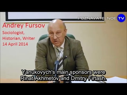 Youtube: Oligarchical topography of Ukraine. Andrey Fursov