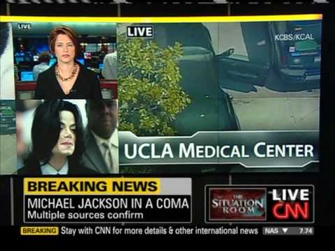 Youtube: CNN breaking news - Michael Jackson in a coma