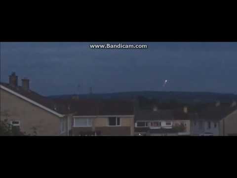 Youtube: UFO spotted hovering over  Warminster, Wiltshire, England