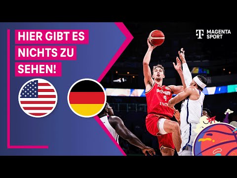 Youtube: USA – Deutschland, Highlights mit Live-Kommentar | FIBA Basketball-WM 2023 | MAGENTA SPORT