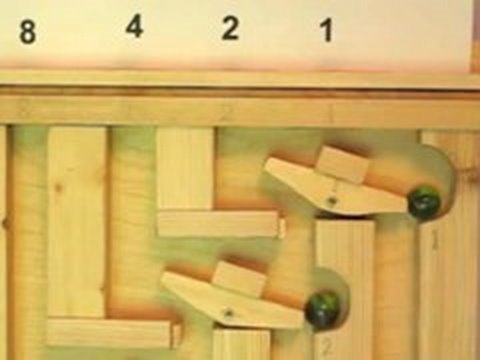 Youtube: Marble adding machine