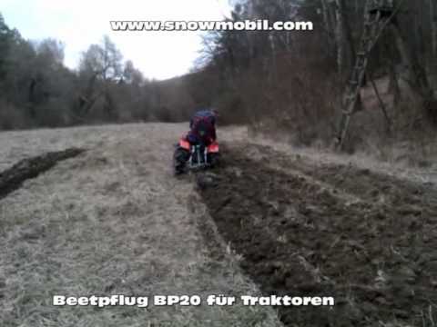 Youtube: Beetpflug Pflug BP20 für Kleintraktoren / Traktoren