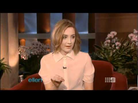 Youtube: Saoirse Ronan (Ellen)