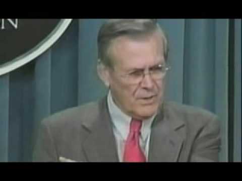 Youtube: Donald Rumsfeld Unknown Unknowns !