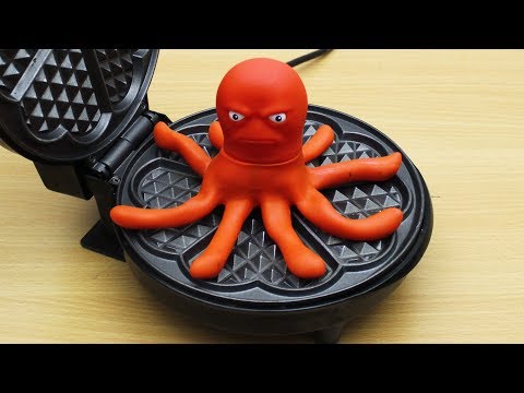 Youtube: EXPERIMENT WAFFLE IRON vs Stretch Octopus