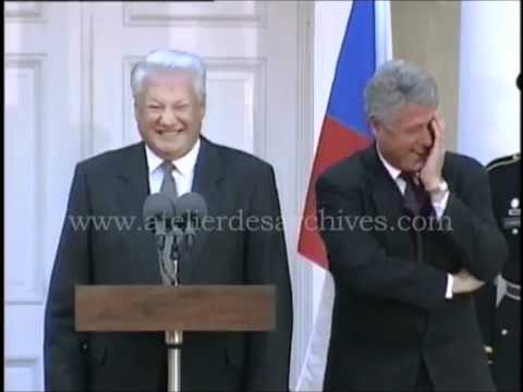 Youtube: Clinton Yeltsin laughing - ein ungetrübter Herbsttag im Hyde Park
