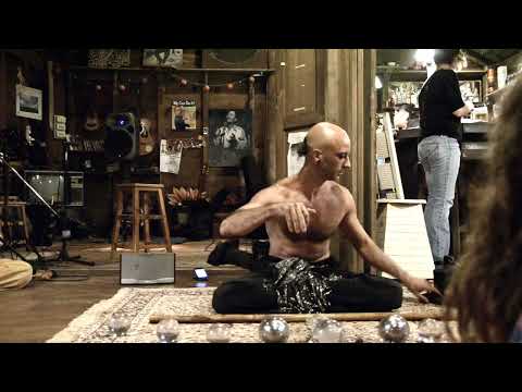 Youtube: Kristian Jyoti - Demon Magician Performance: Levitation, Yoga, Change Eyes, juggling