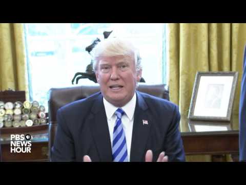 Youtube: President Trump comments on GOP health care bill being pulled