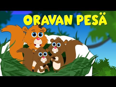 Youtube: Oravan pesä | Lastenlauluja suomeksi