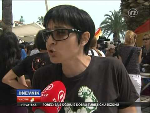 Youtube: Gay Pride Split Violence (Nova TV)