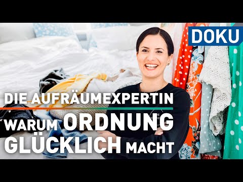 Youtube: Warum Ordnung glücklich macht - Die Aufräumexpertin 📚| dokus und reportagen | erlebnis hessen